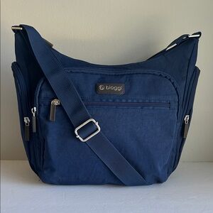 Biaggi On the Go Hobo Zip Safe Travel Bag